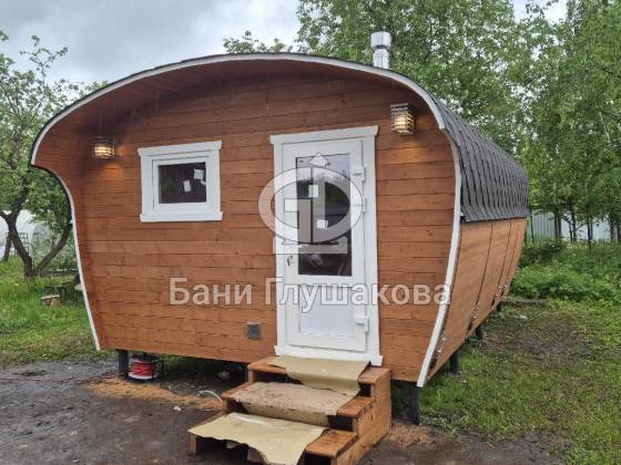 Баня «Танк Сказка» 4х6